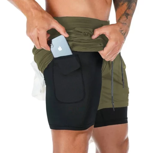 Mens Workout Shorts - Image 2