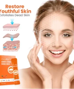 Oveallgo™ Carrot Pore Purifying Bubble Mask