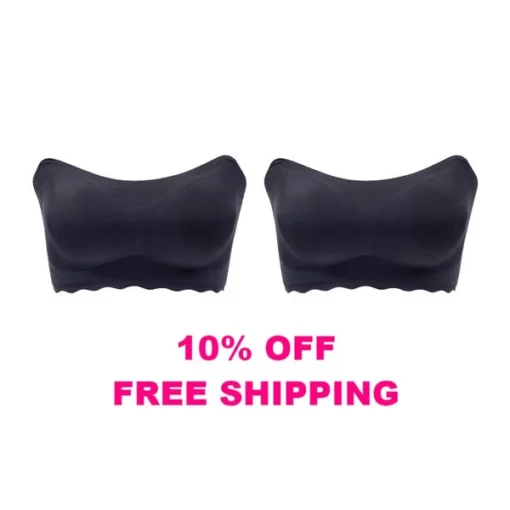 Spring Sale - Plus size Sexy Strapless Invisible Push Up Bra - Image 13