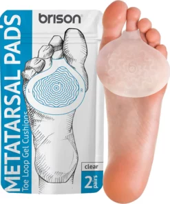 BRISON™ Metatarsal Pads Ball of Foot Cushions for Women and Men