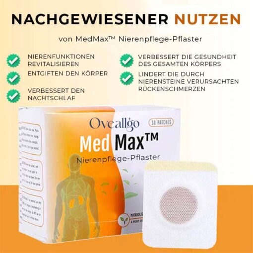 Oveallgo™ MedMax Nierenpflege-Pflaster - Image 6