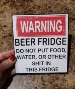 Hilarious Beer Fridge Magnet