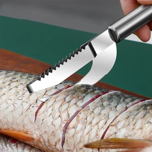 Multi-function Fish Skin Scraping Scale Peeler - Image 6