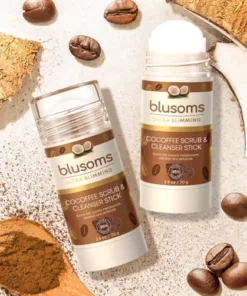 Blusoms™ Cacao Coffee Scrub & Cleanser stick