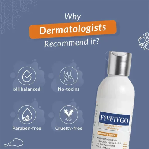 Fivfivgo™ Reinigungslotion für Akne & Pickel & Acanthosis Nigricans - Image 4