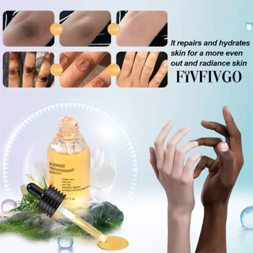 Fivfivgo™ Blemish Treatment Serum für dunkle Flecken & Acanthosis Nigricans & Skin Tag - Image 7