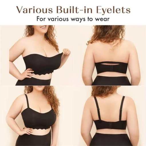 Spring Sale - Plus size Sexy Strapless Invisible Push Up Bra - Image 6