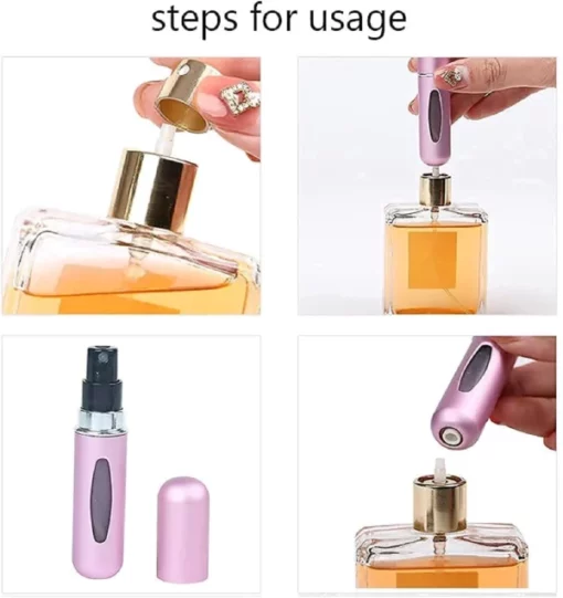 Portable Mini Refillable Perfume Empty Spray - Image 3