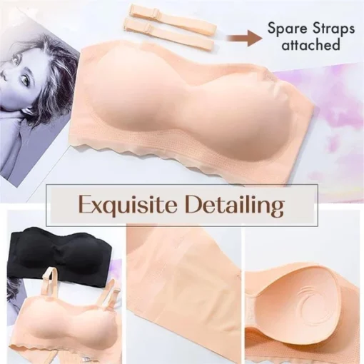 Spring Sale - Plus size Sexy Strapless Invisible Push Up Bra - Image 7