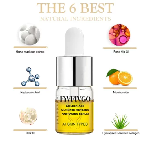 Fivfivgo™ BeautFPRO Golden Age Ultimativ verfeinerndes Anti-Aging-Serum - Image 3