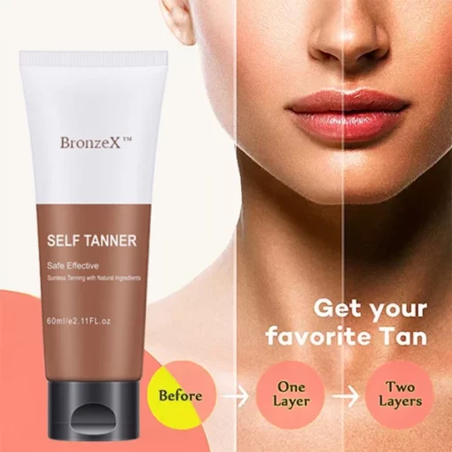 BronzeX™ Sunless Natural Self Tanner