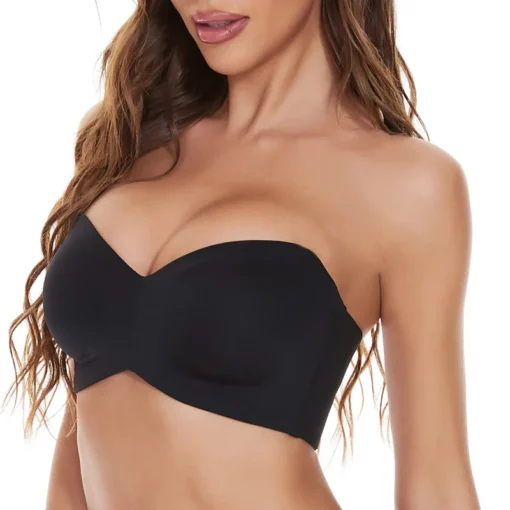 Full Support Non-Slip Convertible Bandeau Bra - Image 6