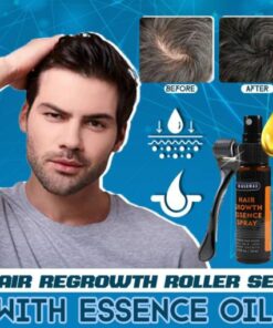 FOLIGAIN Men HairRegrowth EssenceSpray with Roller