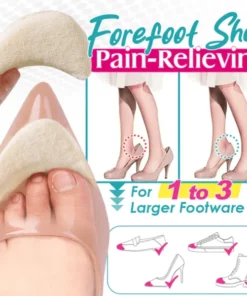 Pain-Relieving Forefoot Shoe Insert Pads