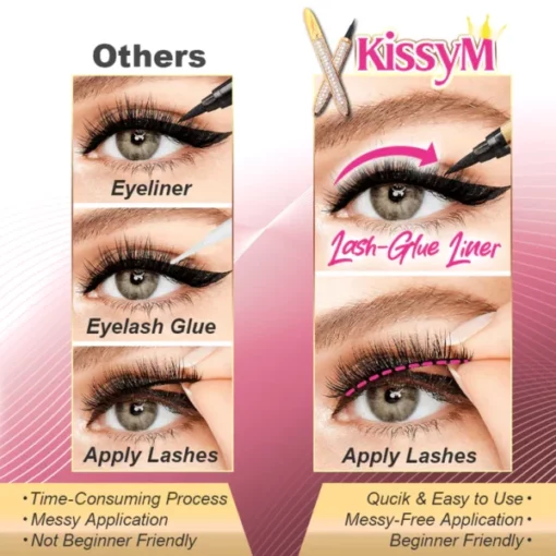 KissyM™ 2-in-1 Magic Lash-Glue Liner - Image 8