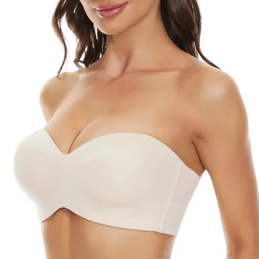 Full Support Non-Slip Convertible Bandeau Bra - Image 5