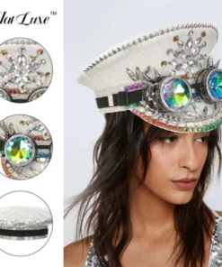 HatLuxe™ SparkleGlam SoloParty Hat