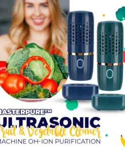 MasterPure™ Ultrasonic Fruit and Vegetable Cleaner Machine OH-ion Purification