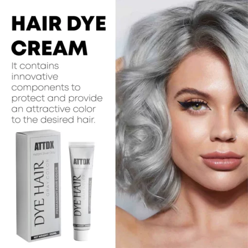 ATTDX Instant SilverGray Hair Dye - Image 4