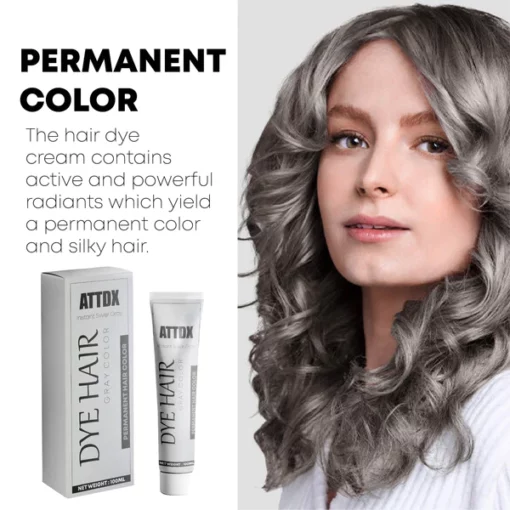 ATTDX Instant SilverGray Hair Dye - Image 9