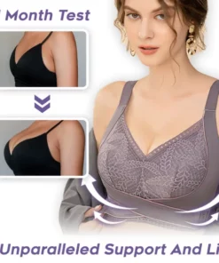 LUCKYSONG™ EleganzaCurve Tourmaline Fiber Recontour Bra