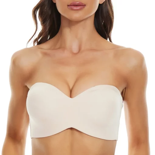 Full Support Non-Slip Convertible Bandeau Bra - Image 7