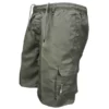 Zipper Pockets Hiking Athletic Running Shorts