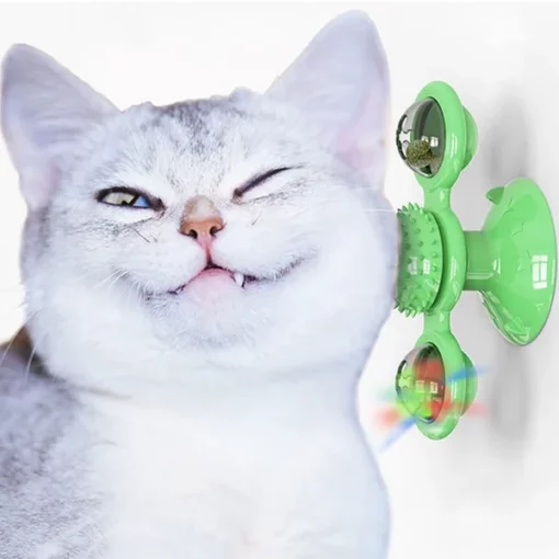 🔥BIG SALE - 50% OFF🔥🔥 Interactive Windmill Cat Toys with Catnip - Image 10