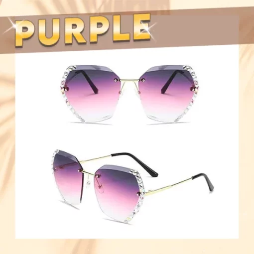 Diamond Hexagonal Sunglasses - Image 10