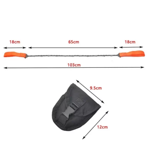 PORTABLE SURVIVAL CHAIN SAW - Image 6