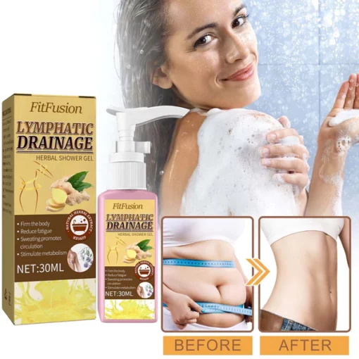 FitFusion™ Lymphatic Drainage Herbal Shower Gel - Image 2