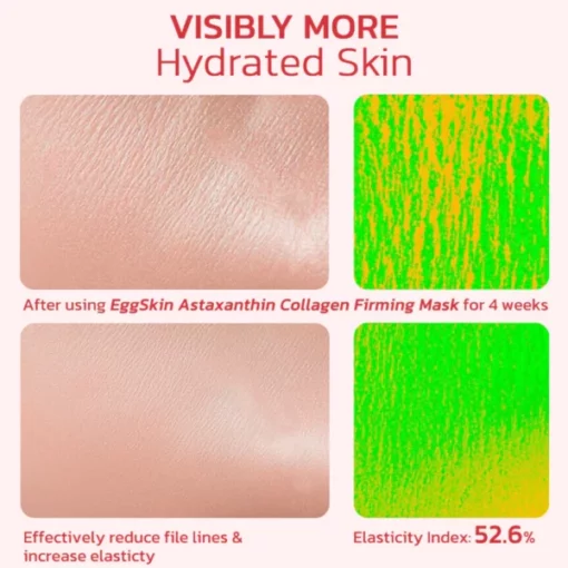 Flysmus EggSkin Astaxanthin Collagen Firming Mask - Image 4