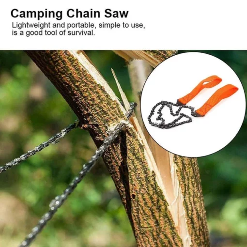 PORTABLE SURVIVAL CHAIN SAW - Image 2