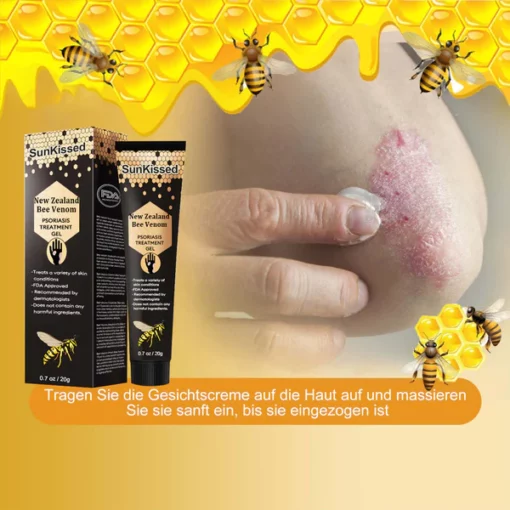 SunKissed™ New Zealand Bee Venom Psoriasis Treatment Gel - Image 6