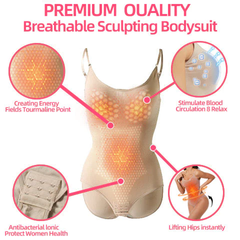 COLORIVE™ Ion Sculpting Bodysuit With Snaps - Moonqo Store