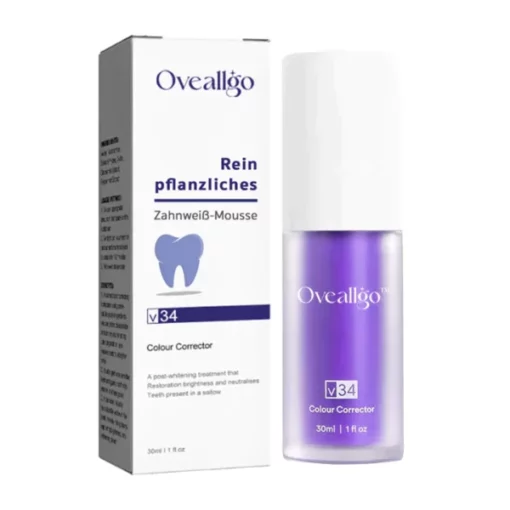 Oveallgo™ EX All-vegetable teeth whitening mousse