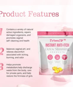 TrimaID™ Anti-Itch & Anti-Odor Detox Slimming Vaginal Suppository