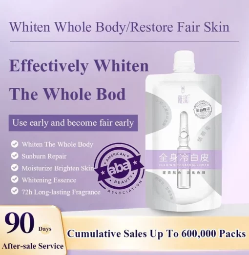 Skin Whitening Body Lotion-Recommended by the American Esthetic Association