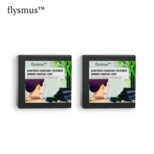 CNDB flysmus™ Acanthosis Nigricans Treatment Bamboo Charcoal Soap - Image 2