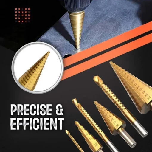 6 PCS HSS Titanium Coated Drill Bit Set - Image 7