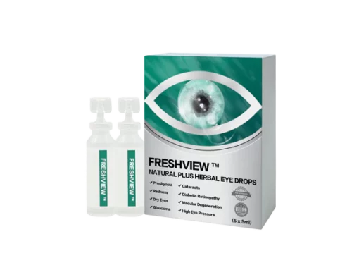 FreshView Natural Plus Herbal Eye Drops with Nano Ultrasonic Spray Eye Moisturizer - Image 3