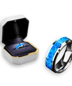 Thcok™ Blue Carbon Energy Ring