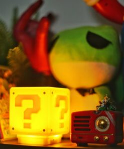 Mario Mini Question Block Light