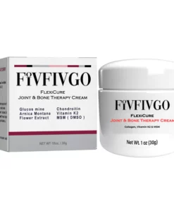 Fivfivgo™ FlexiCure cream for joint and bone treatment