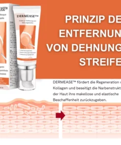 DERMEASE™ Creme zur Entfernung von Dehnungsstreifen