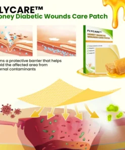 FLYCARE™ Honey Diabetic Wounds Care Patch