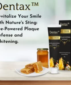 Dentax™ Bee Venom Antiplaque Whitening Toothpaste