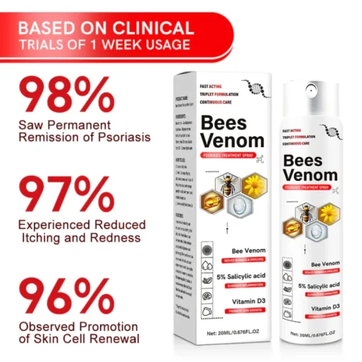 Furzero™ Multi-Symptom Bee Venom Psoriasis Treatment Spray