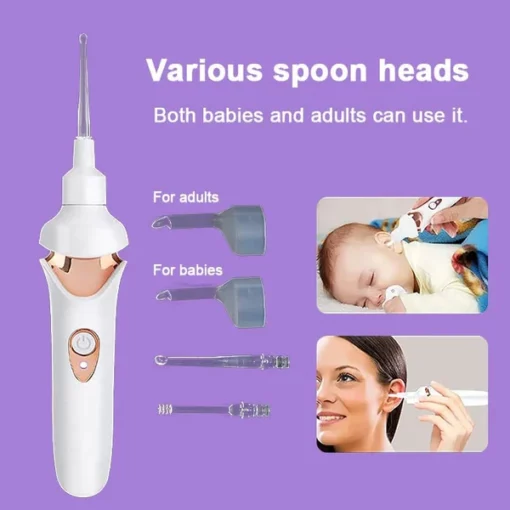 LuminSmile™Painless ear cleaning for the whole family