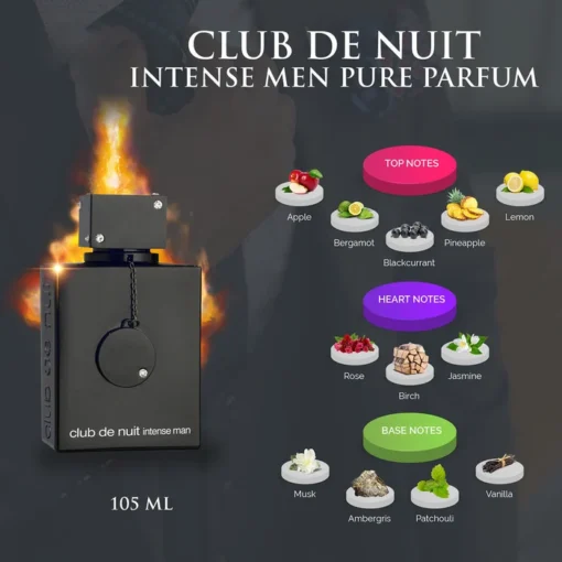 Club de nuit intense Man EDT 3.6 Fl Oz